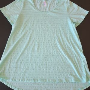 LulaRoe Classic T shirt size 2xl in seagreen